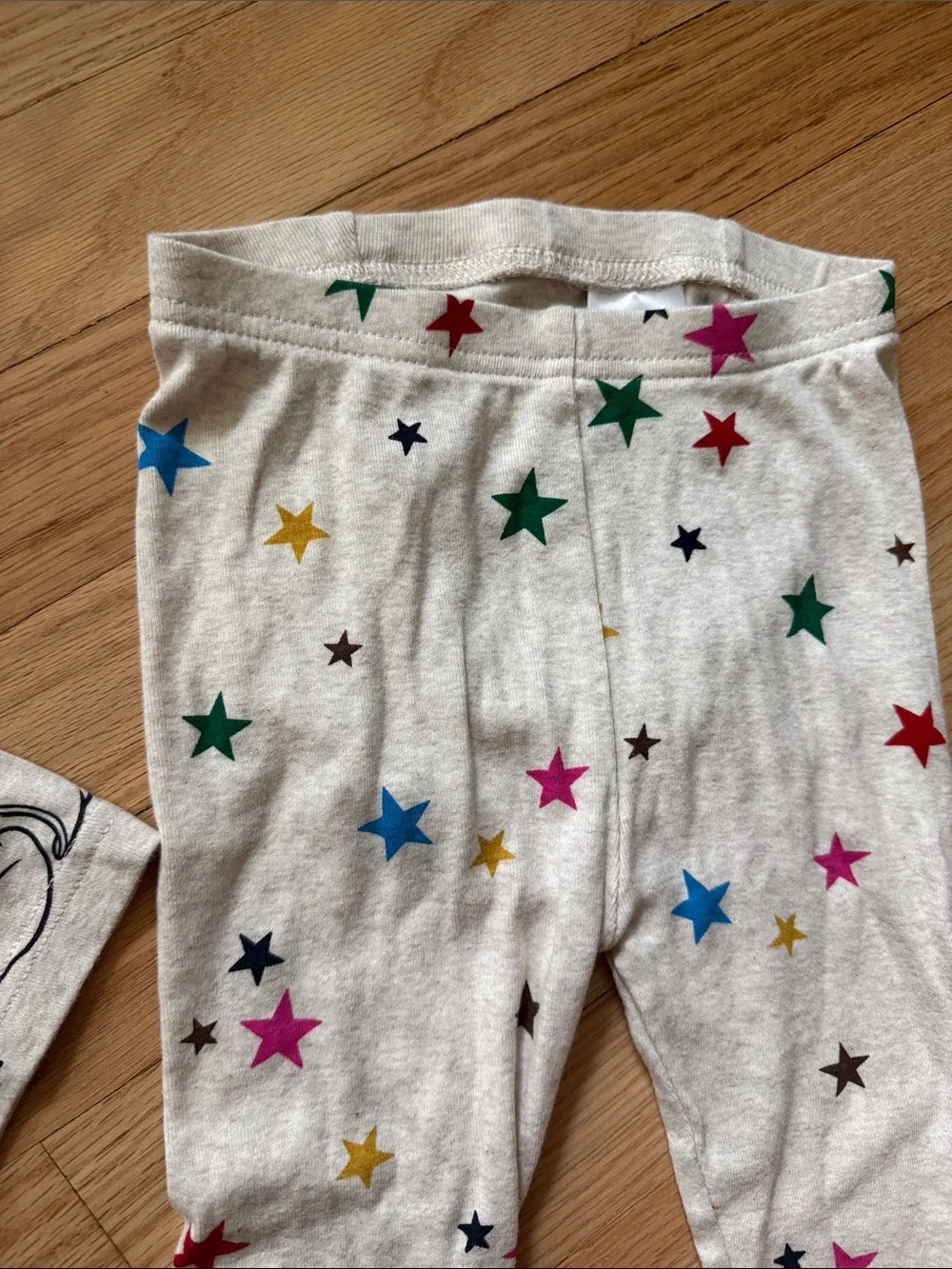 GAP Disney organic cotton Minnie Mickey Pajama Set with Multicolor Stars